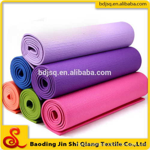 Fitness rubber foam 10mm foldable yoga towel/yoga mat